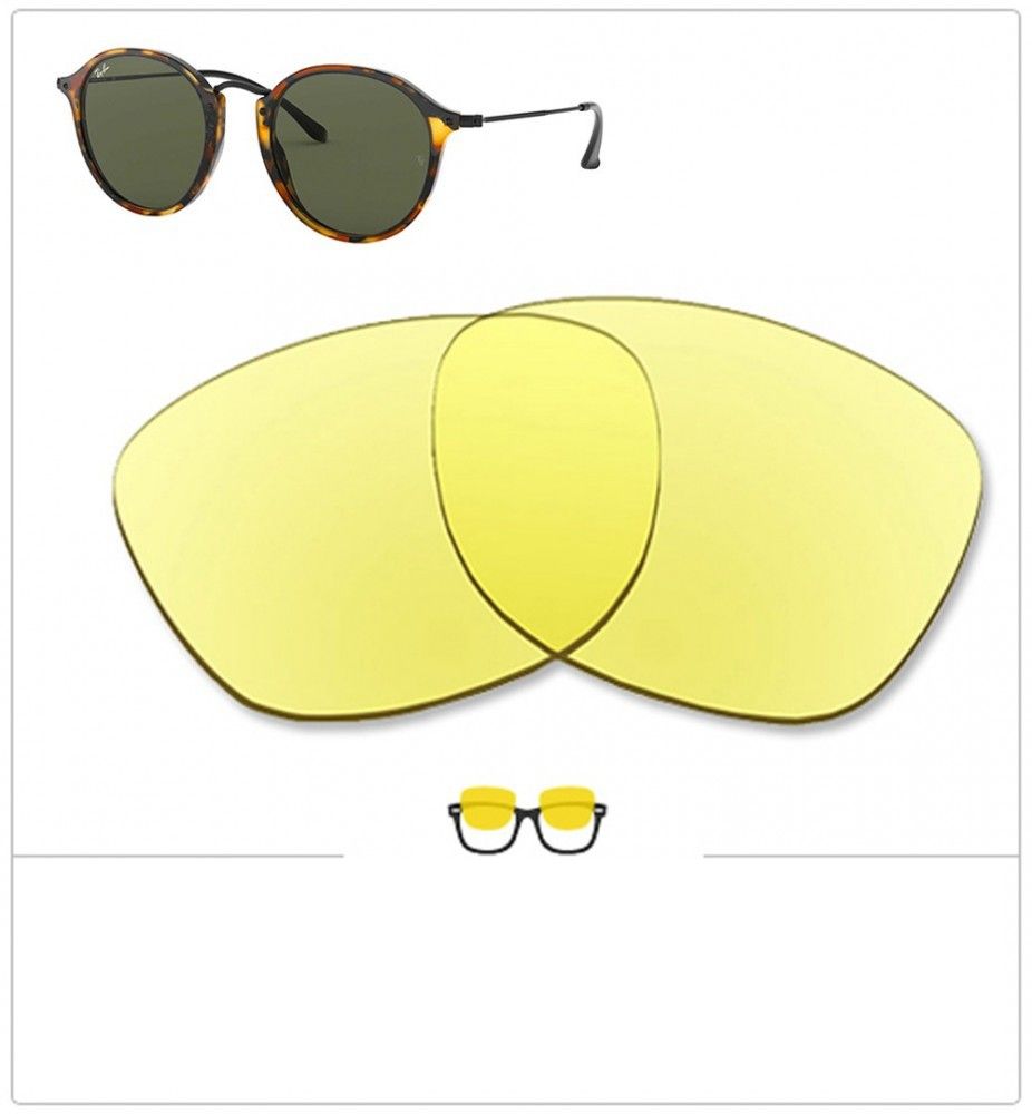 ray ban 49mm round sunglasses
