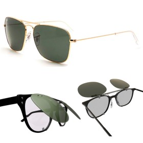 Compatible clip-on lenses for RAY-BAN Caravan - RB3136 - 55mm