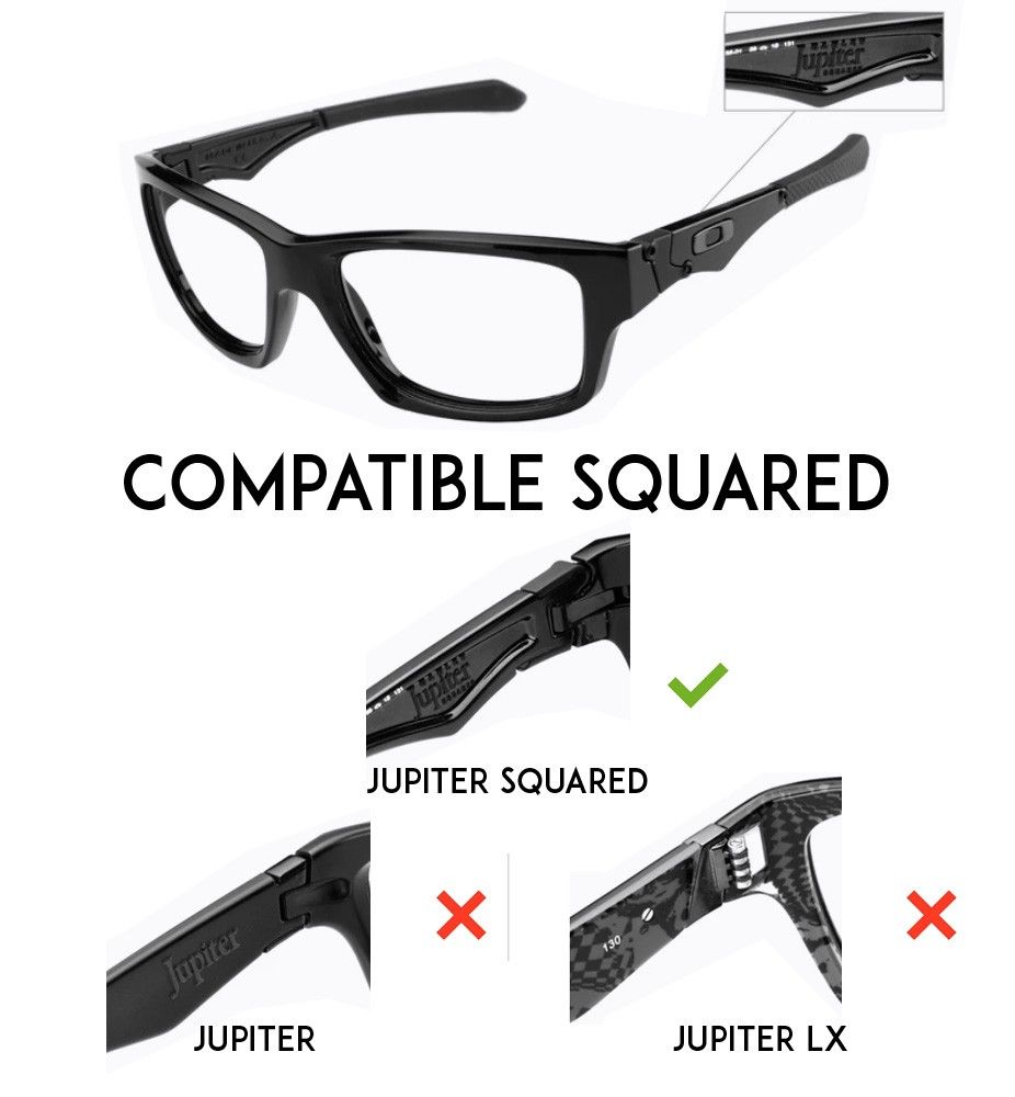Compatible lenses for Oakley Jupiter squared 009135