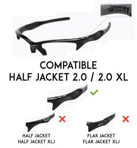 MaxGrip® Rubber Kit for Half Jacket 2.0 | Revant Optics