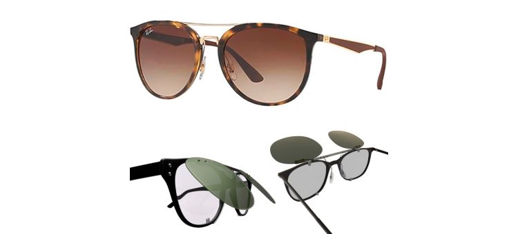 Clip Relevable Compatible RAY-BAN 4285 - 55mm