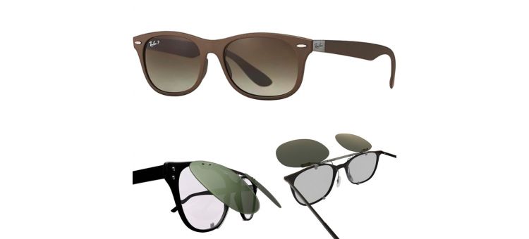 Clip Relevable Compatible RAY-BAN WAYFARER LITEFORCE 4207 - 55mm