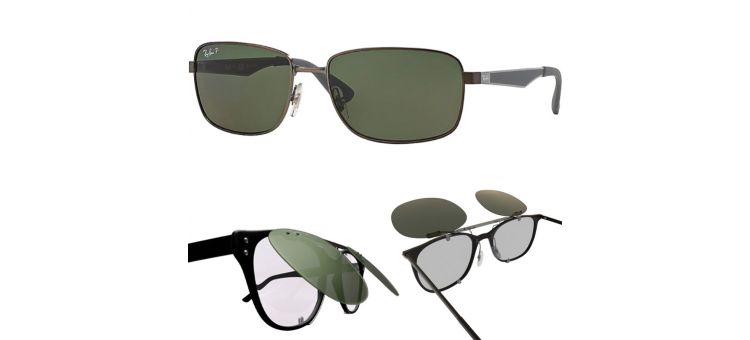Compatible clip-on for RAY-BAN 3529 - 61 mm