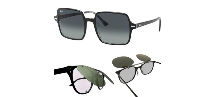 Clip Relevable Compatible RAY-BAN 1973 - 53mm