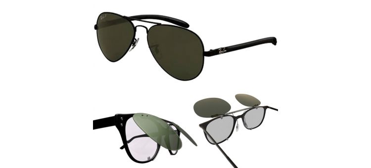 Compatible clip-on for RAY-BAN 8307 - 58mm