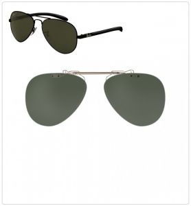 Clips solaires relevables - Compatibles Ray-Ban