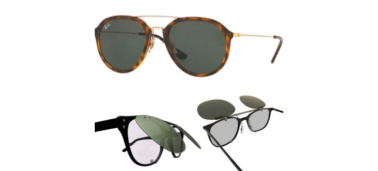 Compatible clip-on for RAY-BAN 4253 - 53mm