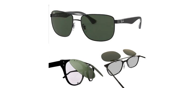 Clip Relevable Compatible RAY-BAN 3533 -57-mm