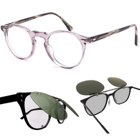 Clip pour lunettes compatible avec OLIVER PEOPLES GREGORY PECK - OV5186 - 50mm