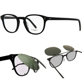 Compatible clip-on lenses for OLIVER PEOPLES Fairmont - 49mm
