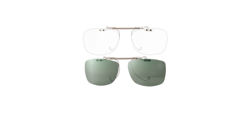 Clip Solaire Sur Mesure Relevable Cesar clip