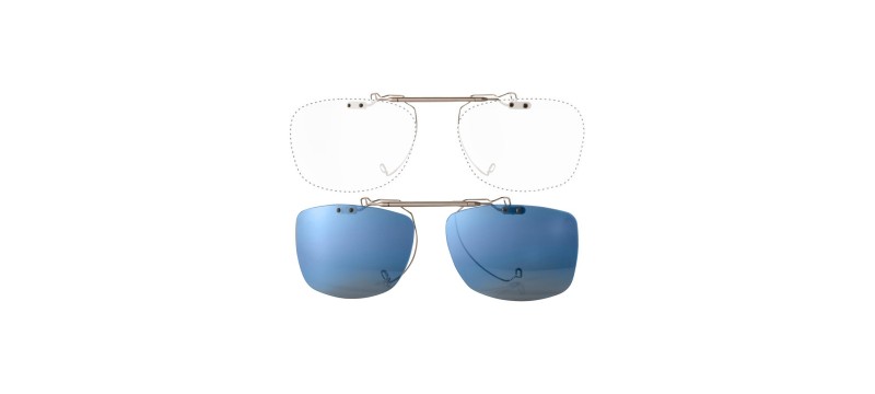 Clip Solaire Sur Mesure Relevable Cesar clip