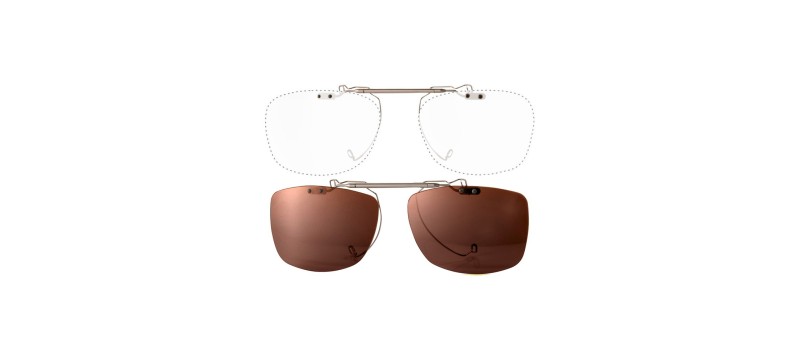 Clip Solaire Sur Mesure Relevable Cesar clip