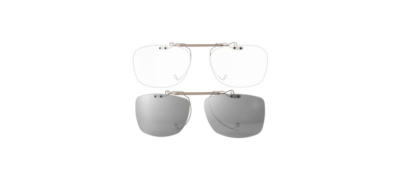 Clip Solaire Sur Mesure Relevable Cesar clip