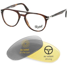 Verres de remplacement compatibles avec PERSOL - PO3160V - 52mm