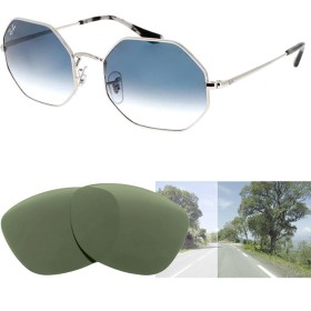 Compatible replacement lenses for RAY-BAN Octagon - RB1972 - 54mm