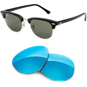 Verres de remplacement compatibles avec RAY-BAN Clubmaster - RB2156 - 49mm