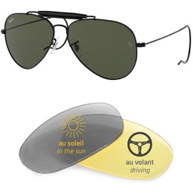 Compatible replacement lenses for RAY-BAN Outdoorsman - RB3030 - 58mm