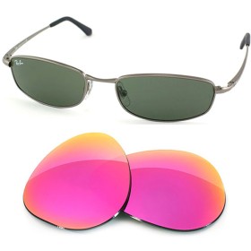 Verres de remplacement compatibles avec RAY-BAN New Sleek - RB3198 - 55mm