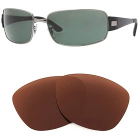 Verres de remplacement compatibles avec RAY-BAN - RB3421 - 65mm