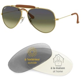 Compatible replacement lenses for RAY-BAN Outdoorsman Craft - RB3422Q - 58mm