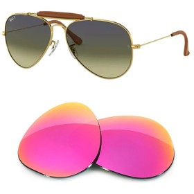 Compatible replacement lenses for RAY-BAN Outdoorsman Craft - RB3422Q - 62mm