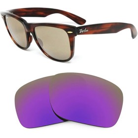 Compatible replacement lenses for RAY-BAN Wayfarer II B&L Vintage - 54mm