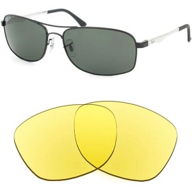 Verres de remplacement compatibles avec RAY-BAN - RB3484 - 60mm