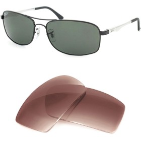 Verres de remplacement compatibles avec RAY-BAN - RB3484 - 63mm