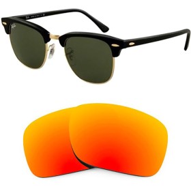 Compatible replacement lenses for RAY-BAN Clubmaster Aluminum - RB3507 - 51mm