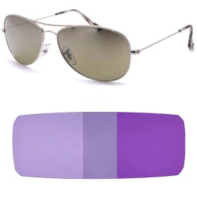 Verres de remplacement compatibles avec RAY-BAN - RB3562 - 59mm