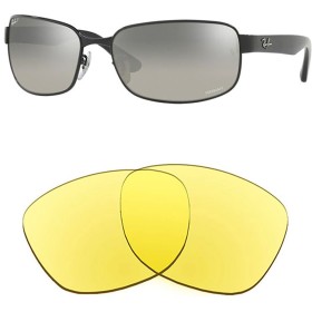 Verres de remplacement compatibles avec RAY-BAN - RB3566 - 65mm