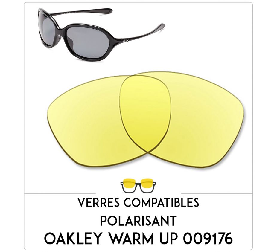 Verres de remplacement Oakley Warm up 009176 Verres de remplacement Oakley Warm up 009176