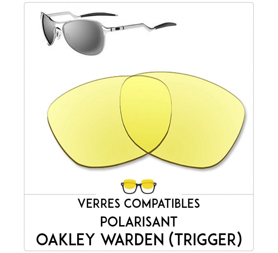 Verres de remplacement Oakley warden (trigger) Verres de remplacement Oakley warden (trigger)