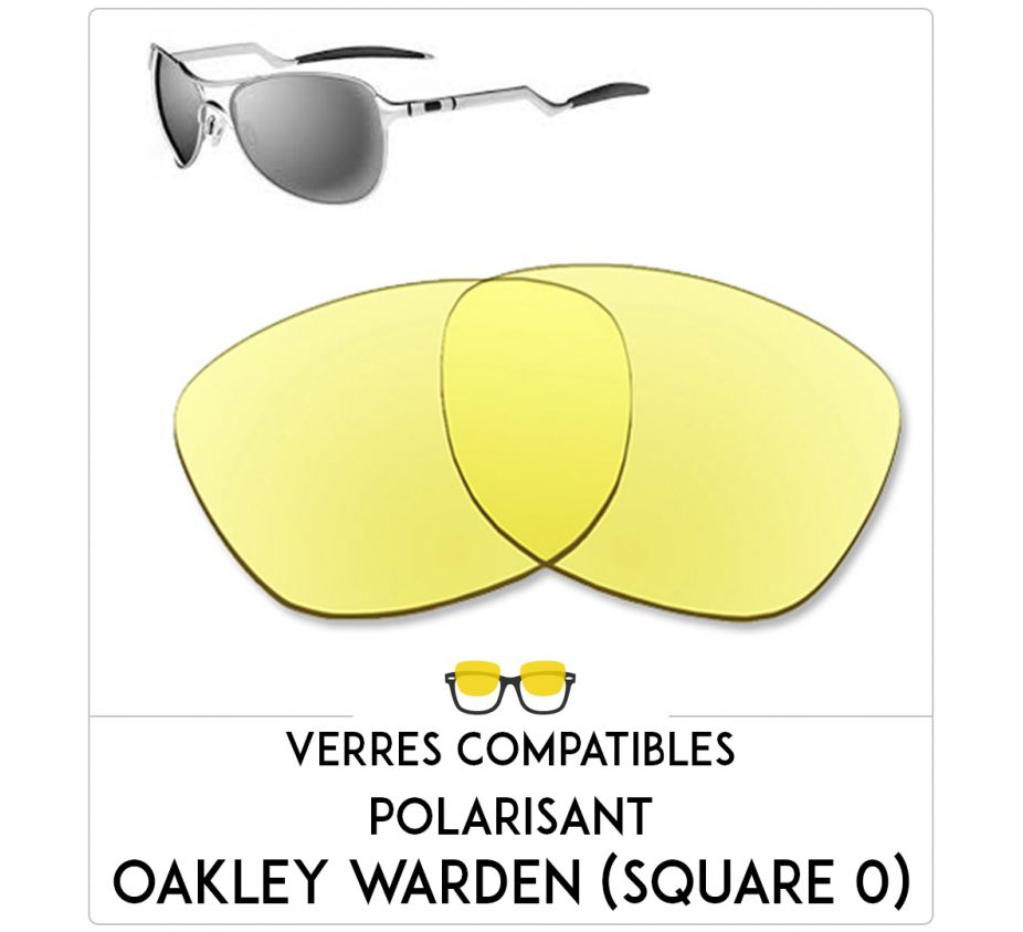 Verres de remplacement Oakley warden(square o)