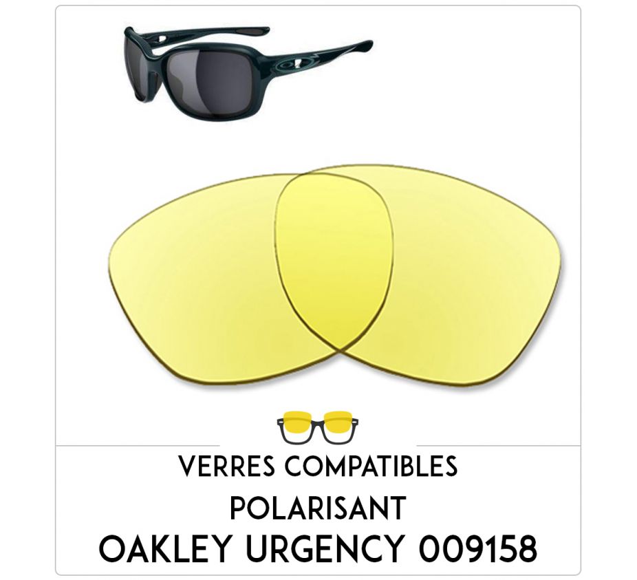 Verres de remplacement Oakley Urgency 009158