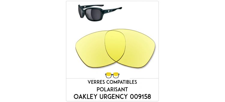 Verres de remplacement Oakley Urgency 009158