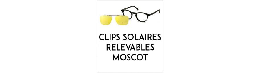 Clips solaires relevables - Compatibles Moscot | Changer mes Verres