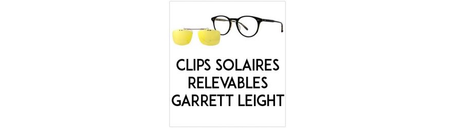 Clips solaires relevables-Compatibles Garrett-Leight |ChangerMesVerres
