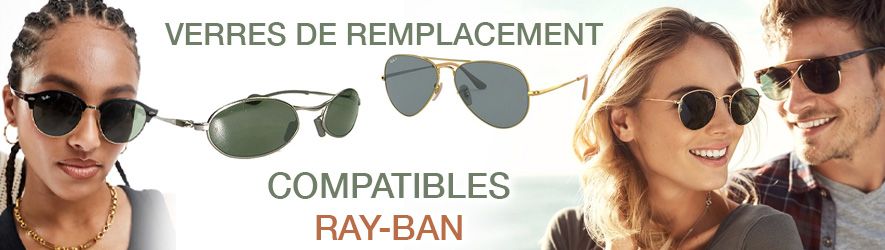 Sun lenses - Compatible Ray-Ban frames | Changer mes Verres