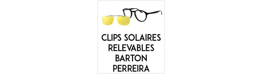 Clips solaires relevables compatibles Barton Perrera |ChangerMesVerres