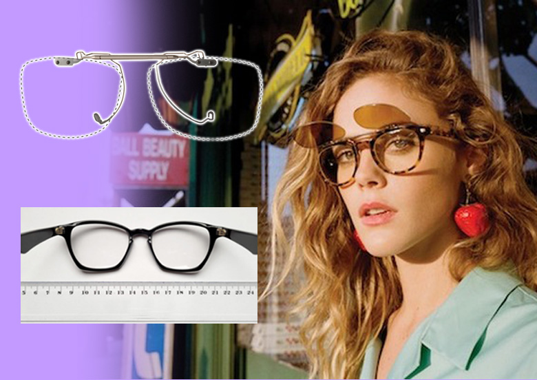 Clip-on and Fit over sunglasses
