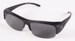 SPORTClip 4 sur-lunette Polarisante montée avec des verres gris