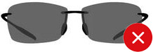 Lunettes percées